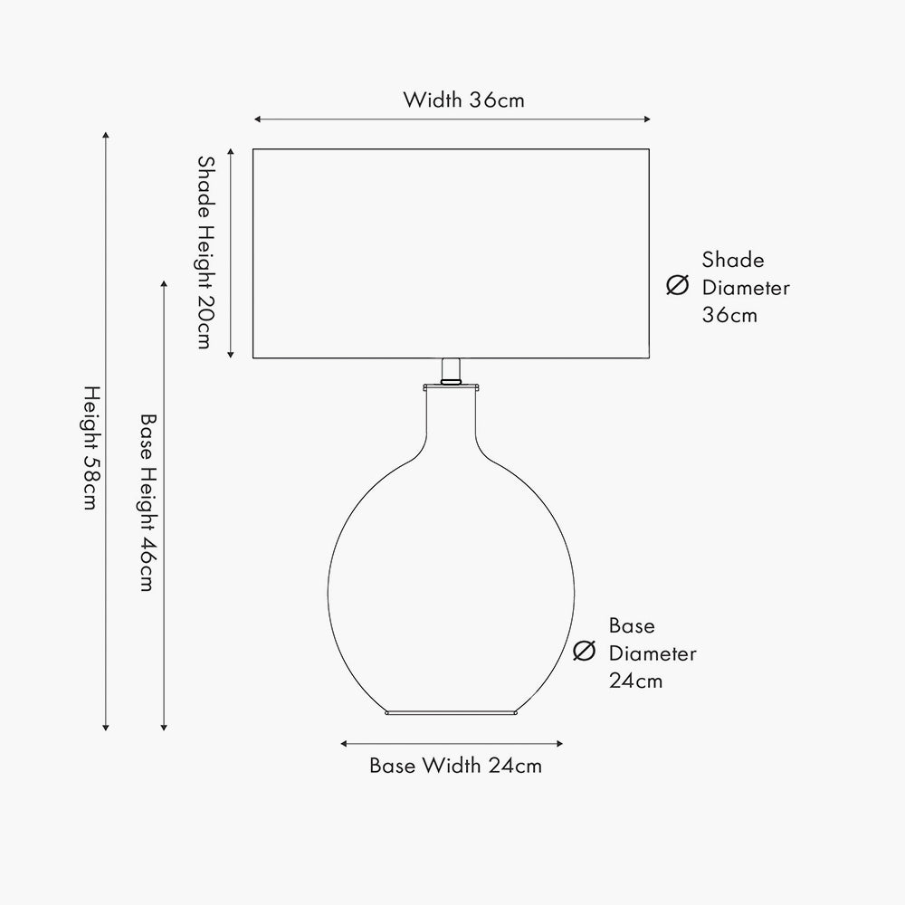 Rowan Natural Rattan Black & White Woven Table Lamp
